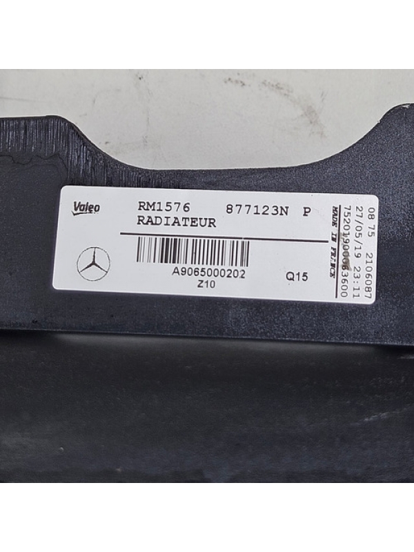 Radiador Água Mb Sprinter 311 313 415 516 2020 2021 2022 023