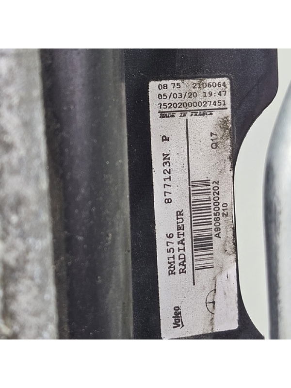 Kit Radiador Intercooler Mb Sprinter 311 313 415 2013 À 2019