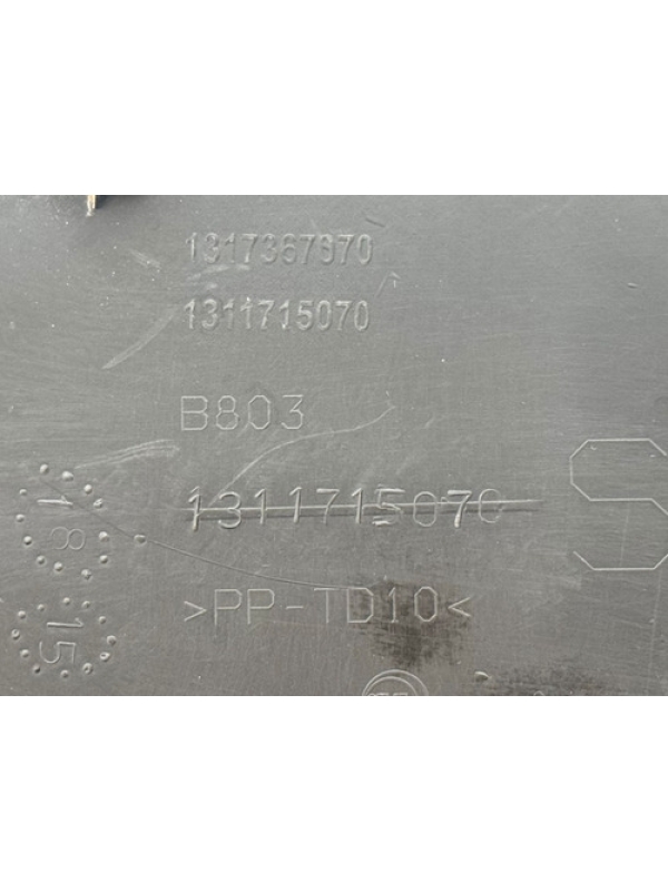 Moldura Lateral Traseira Esquerda Peugeot Boxer 2018 À 2024.