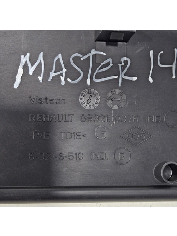 Acabamento Tampa Esquerda Painel Renault Master 2013 À 2022.