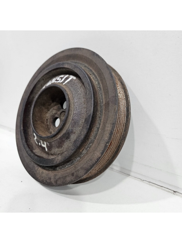 Polia Virabrequim Motor Ford Transit 2.4 2008 2009 2010 2011