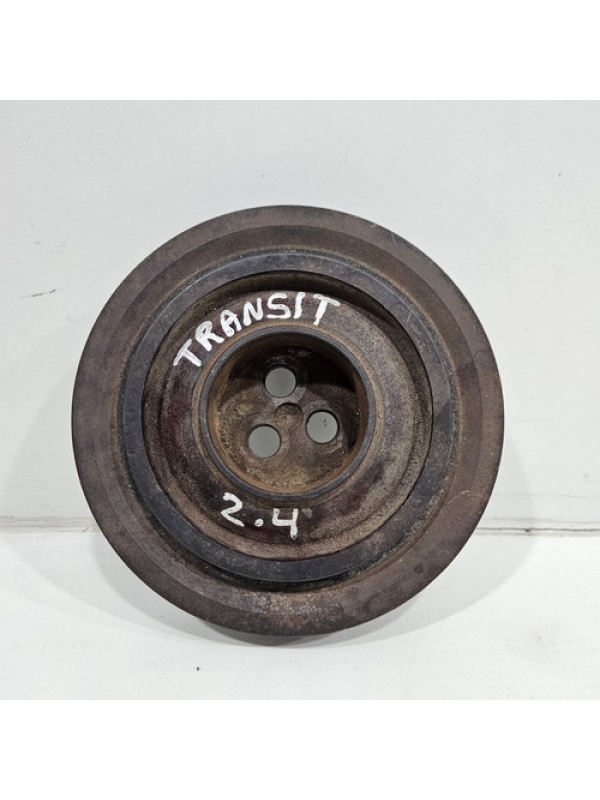 Polia Virabrequim Motor Ford Transit 2.4 2008 2009 2010 2011