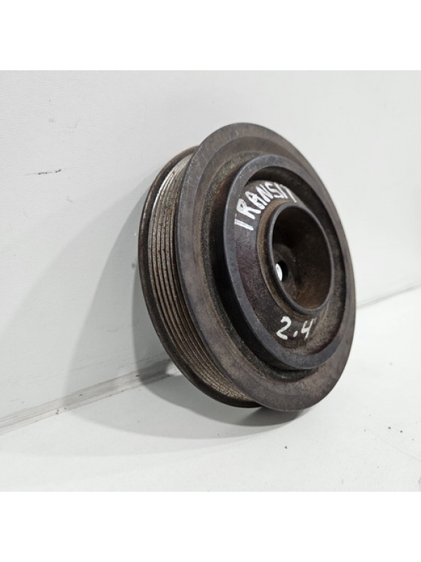 Polia Virabrequim Motor Ford Transit 2.4 2008 2009 2010 2011