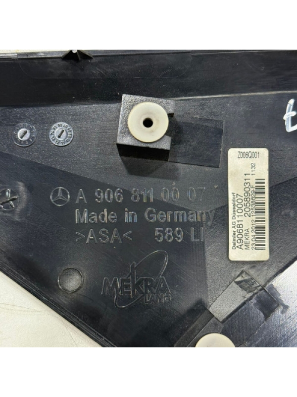Acabamento Retrovisor Esquerdo Mb Sprinter 415 515 13 À 19.