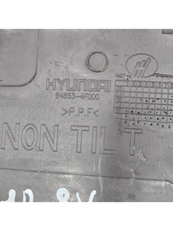 Acabamento Da Chave De Seta Hyundai Hr 2005 À 2012 Detalhe.