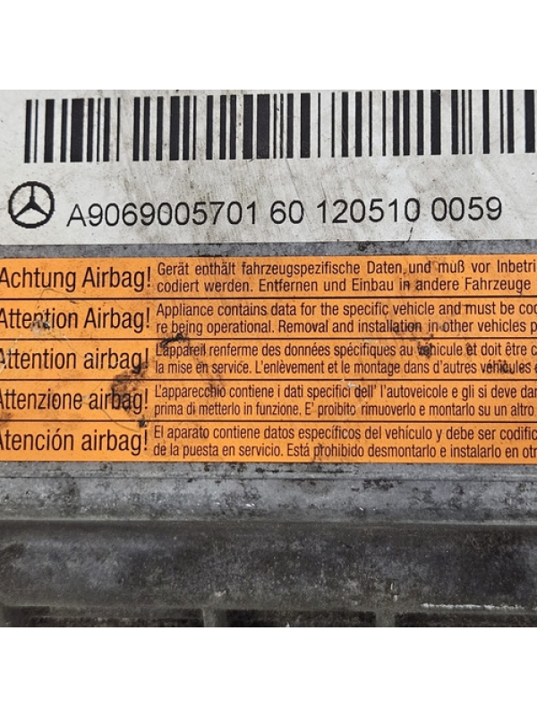 Módulo Central Do Airbag Q1 Mb Sprinter 415 515 2013 À 2019.