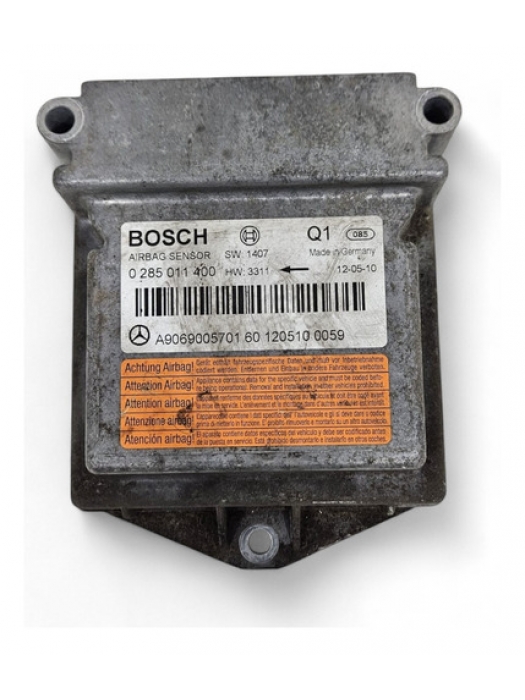 Módulo Central Do Airbag Q1 Mb Sprinter 415 515 2013 À 2019.
