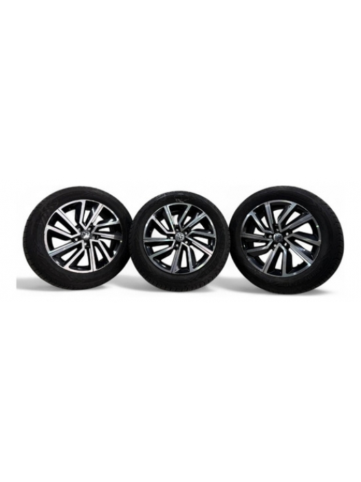 Jogo De Rodas Alumínio Original Volkswagen Aro 16 2022 5x100