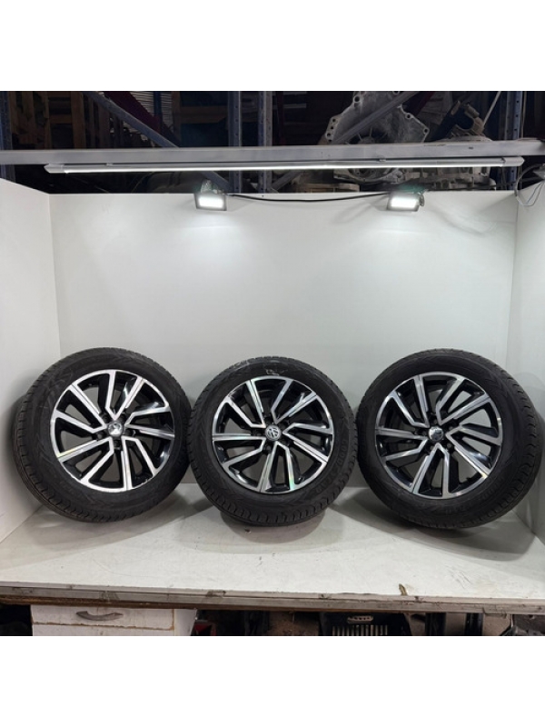 Jogo De Rodas Alumínio Original Volkswagen Aro 16 2022 5x100