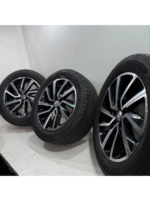 Roda Alumínio Com Pneu Original Volkswagen Aro16 2022 5x100