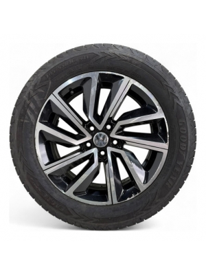 Roda Alumínio Com Pneu Original Volkswagen Aro16 2022 5x100