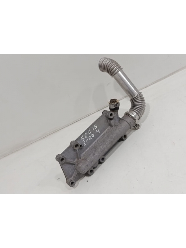 Cano Da Egr E Carcaça Flange D'água Iveco 50c15 Euro 4 2009.