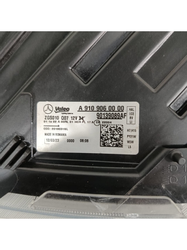 Par De Faróis Mb Sprinter 416 417 517 2021 2022 2023 024 025