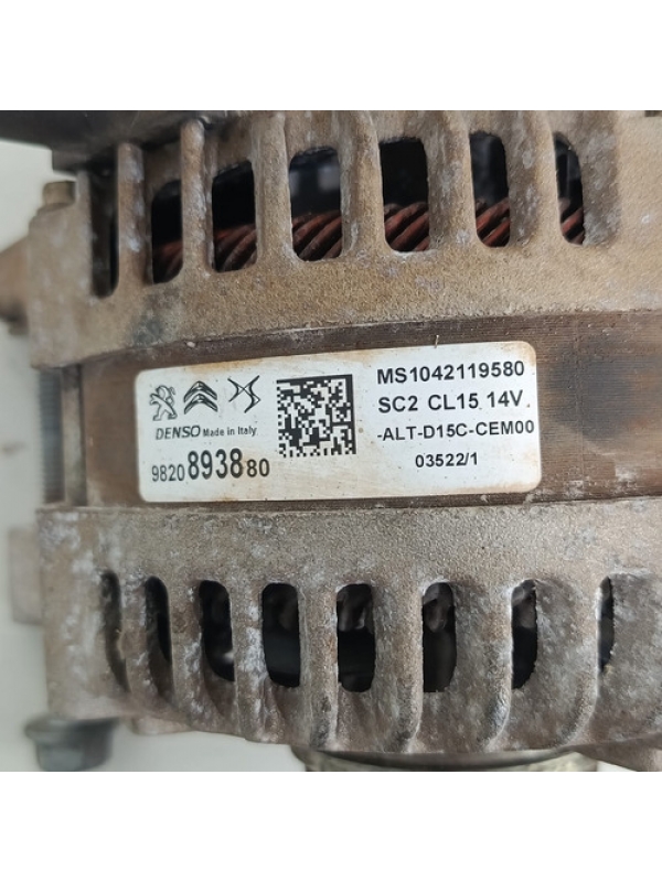 Alternador Peugeot Expert Jumpy Scudo 1.5 2023 24 9820893880