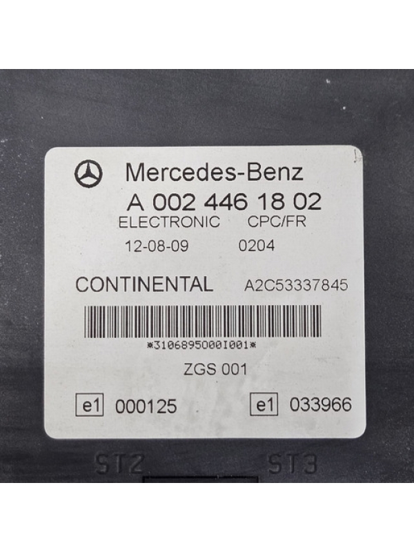 Módulo Eletrônico De Cabine Mb Accelo Atego Axor 2008 À 2012