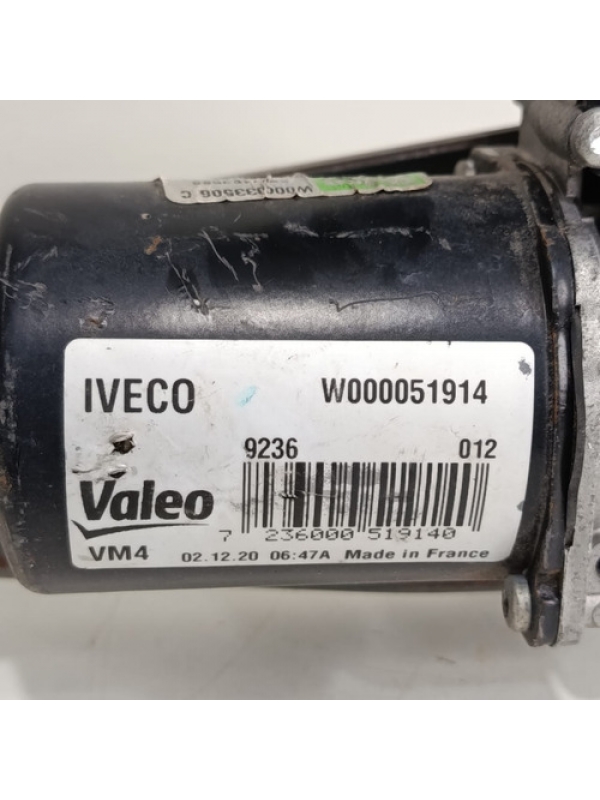 Motor Limpador Galhada Parabrisa Iveco Daily 2020 2021 2022.