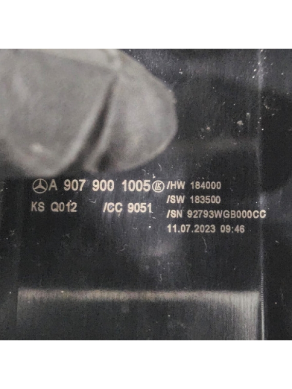 Moldura Chave Seta Mb Sprinter 416 417 2020 2021 À 2024 2025