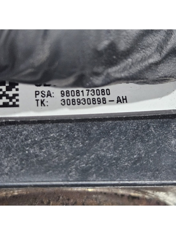 Bolsa Airbag Do Carona Citroën Jumpy Expert 1.6 2018 À 2022.