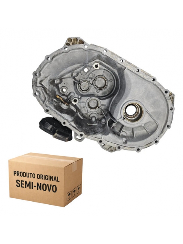 Capa Seca Traseira Do Cambio Renault Master 2.3 2013 À 2022. Prateado
