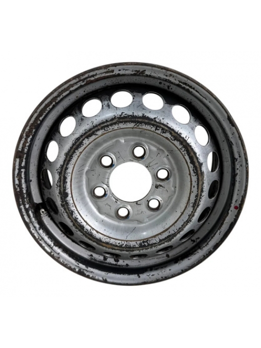 Roda Ferro Original Mb Sprinter 311 415 Aro 16 2013 À 2018. Prateado