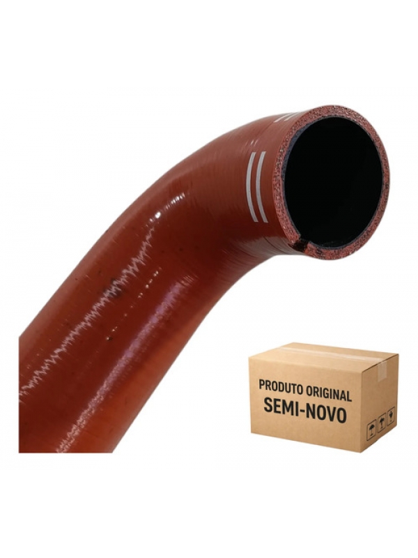 Mangueira Intercooler Iveco Daily 2020 2021 2022 2023 À 2025 Vermelho