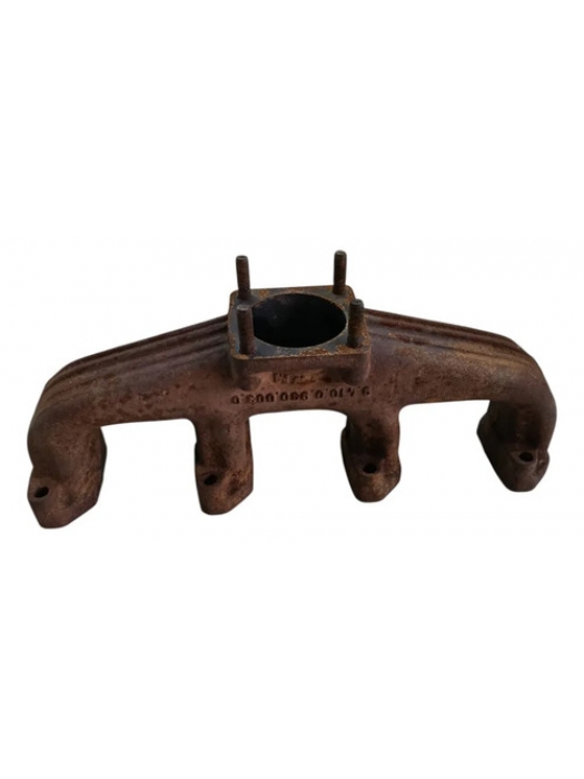 Coletor De Escape Motor Mwm 10x 4 Cilindros Aspirado Vw 7100