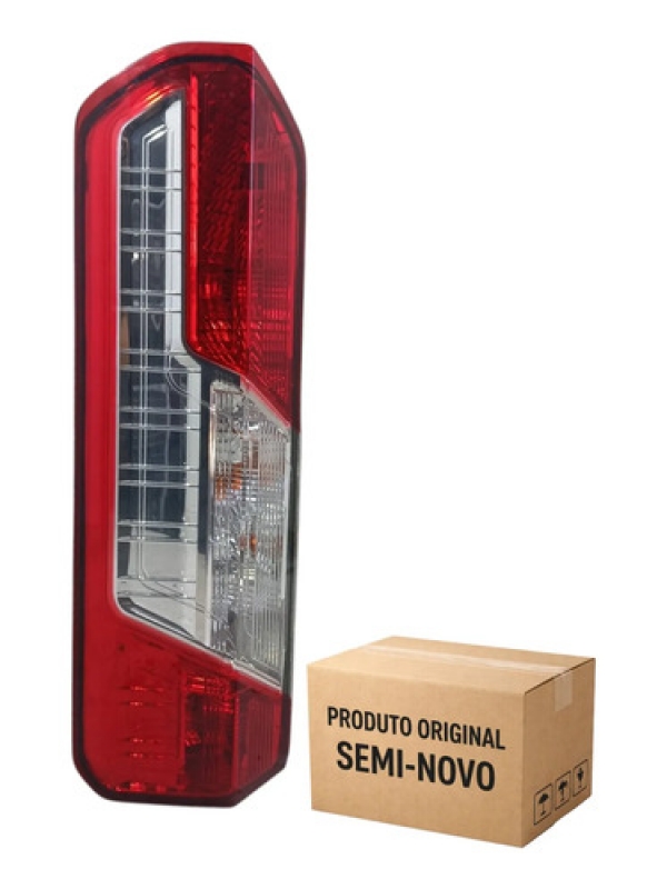 Lanterna Traseira Esquerda Ford Transit 2020 À 2025 Original Esquerdo/motorista Vermelho