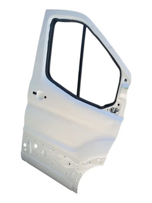 Porta Dianteira Lado Direito Ford Transit 2018 À 2021 E 2022 Dianteira Direito Branca