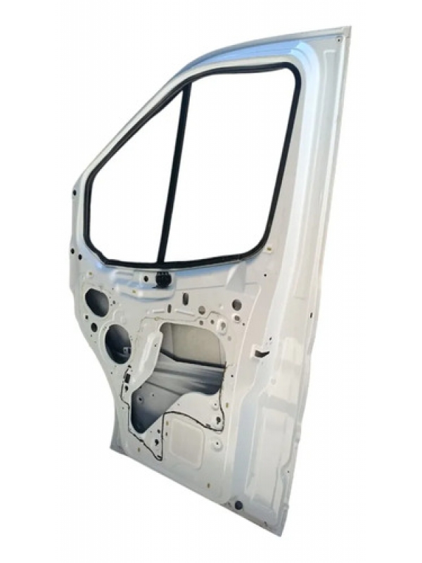Porta Dianteira Lado Direito Ford Transit 2018 À 2021 E 2022 Dianteira Direito Branca
