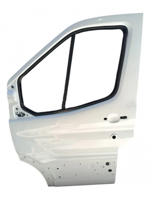 Porta Dianteira Lado Esquerdo Ford Transit 2018 À 2021 2022. Dianteira Esquerdo Branco
