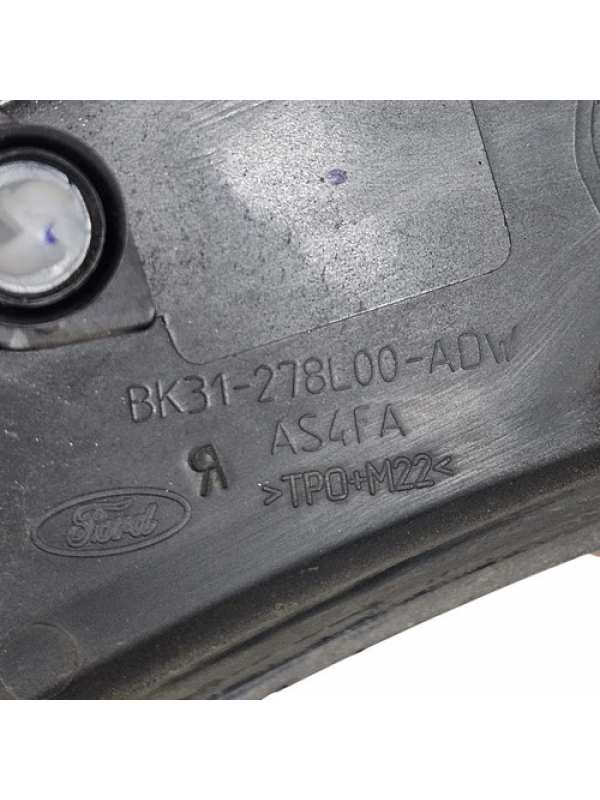Alargador Moldura Roda Diant. Direita Ford Transit 2023 2024 Preto
