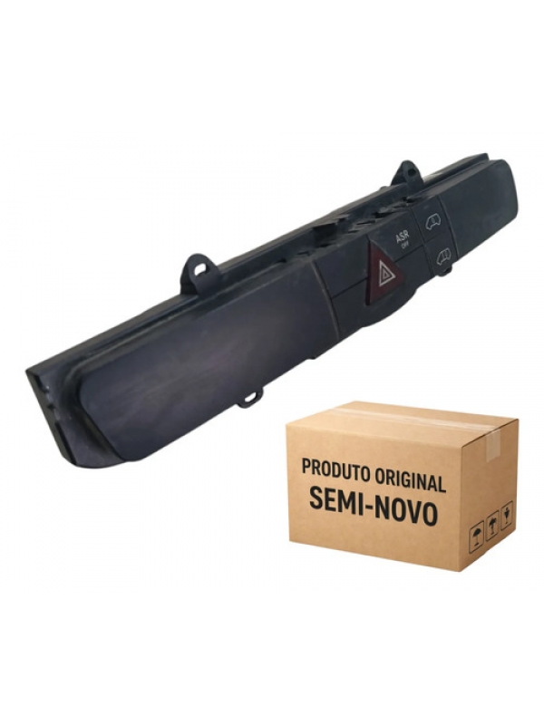 Botao Moldura Alerta Mb Sprinter 415 515 2013/ 2019 Original Preto
