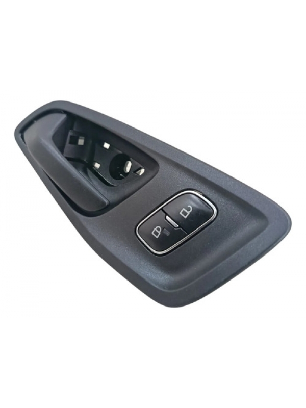 Maçaneta Interna Dianteira Esquerda Ford Transit 2023 2024 . Preto Dianteira