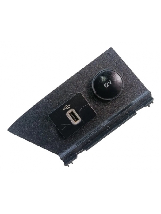 Tomada 12v Conector Usb Painel Ford Transit 2.0 2023 À 2026.