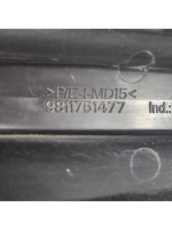 Moldura Alavanca Freio Mão Peugeot Expert Jumpy 9811751477 Cinza-escuro