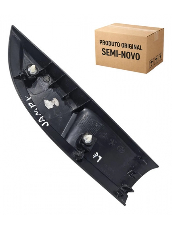 Moldura Interna Retrovisor Esquerdo Peugeot Expert 2018/2024 Preto