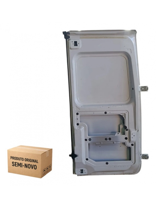 Porta Traseira Esquerda Renault Master Furgão 2014 À 2025 Traseira Esquerdo Branco