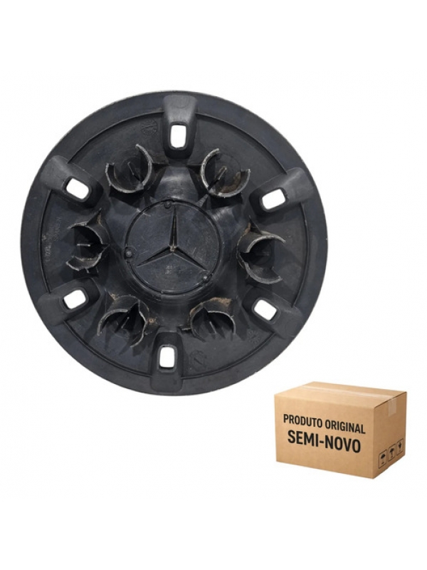 Calota De Roda Mercedes Sprinter 311 313 415 515 2013 À 2022 Preto
