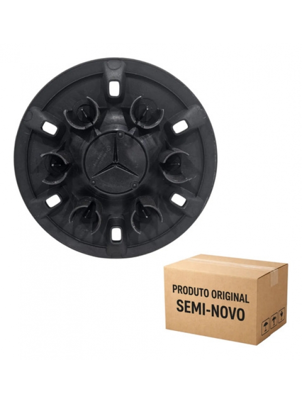 Calota De Roda Mercedes-benz Sprinter 415 2013 À 2021 2022 Preto