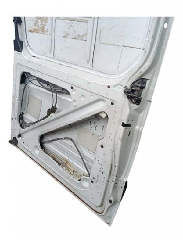 Porta Lateral Correr Mb Sprinter 415 2013 À 2019 Com Detalhe Traseira Direito Branco