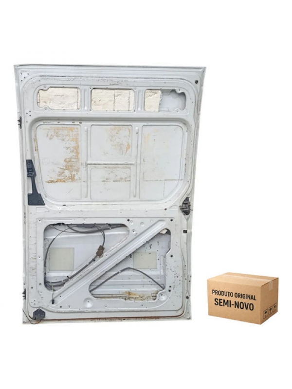 Porta Lateral Correr Mb Sprinter 415 2013 À 2019 Com Detalhe Traseira Direito Branco