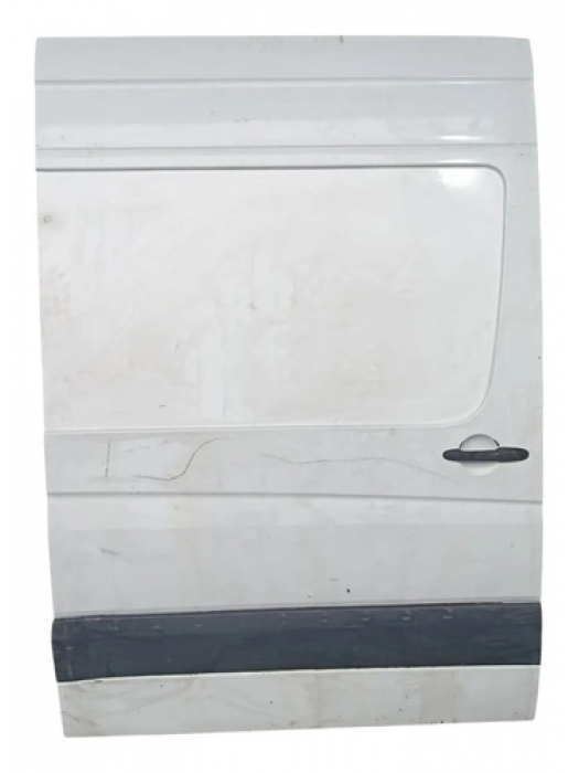 Porta Lateral Correr Mb Sprinter 415 2013 À 2019 Com Detalhe Traseira Direito Branco