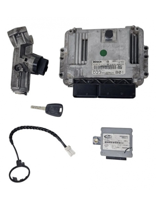 Kit Módulo Injeção Comutador Chave Fiat Ducato 2.3 2010 2011