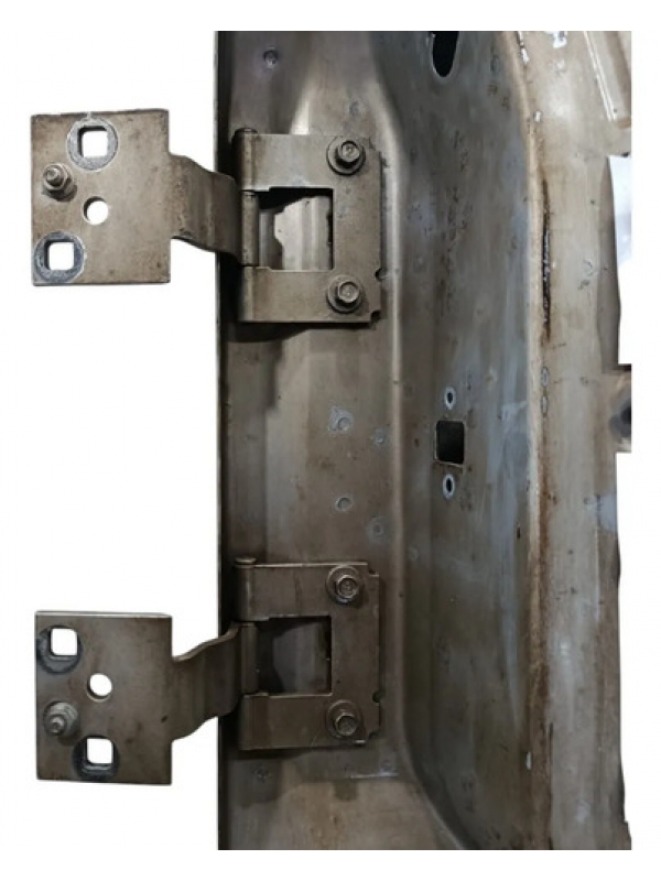 Porta Traseira Esquerda Ranger Cabine Estendida 1999/2001 Traseira Esquerdo Prateado