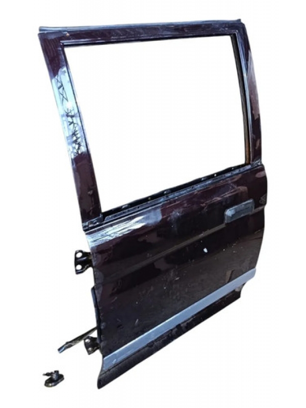 Porta Traseira Esquerda Mitsubishi L200 2006 À 2010 2011 Traseira Esquerda Azul-escuro