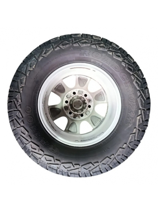 Jogo De Roda C/ Pneu Toyota Hilux Sw4 2013 2014 2015 Aro 16. Prateado