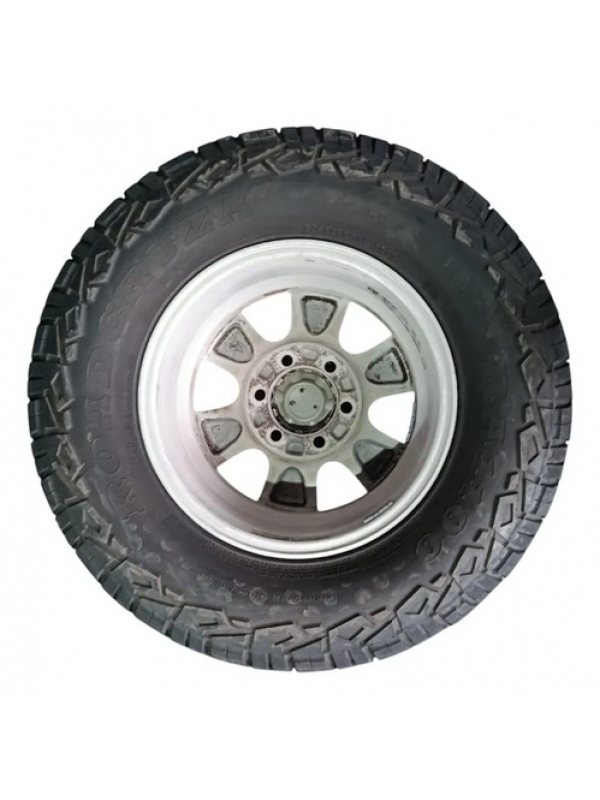 Jogo De Roda C/ Pneu Toyota Hilux Sw4 2013 2014 2015 Aro 16. Prateado