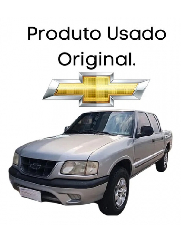 Grade Churrasqueira Superior Blazer S10 1995 À 2011 Original Preto Fosco