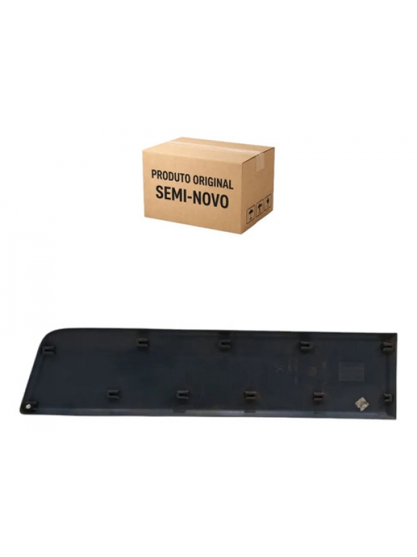 Friso Lateral Posterior Porta Correr Fiat Ducato 2018 À 2024 Preto