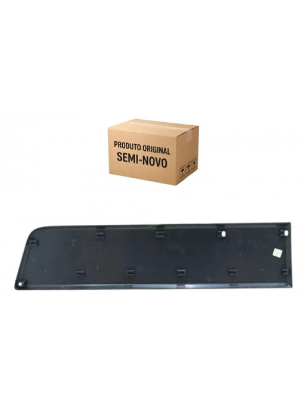 Friso Lateral Posterior À Porta Correr Fiat Ducato 2018/2024 Preto